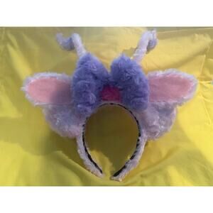 Handmade Disney Angel Stitch Cousin Light Up Fuzzy Ears Headband